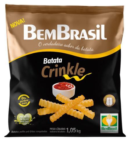 Batata Pré-Frita Palito Congelada Bem Brasil Mais Batata! Pacote
